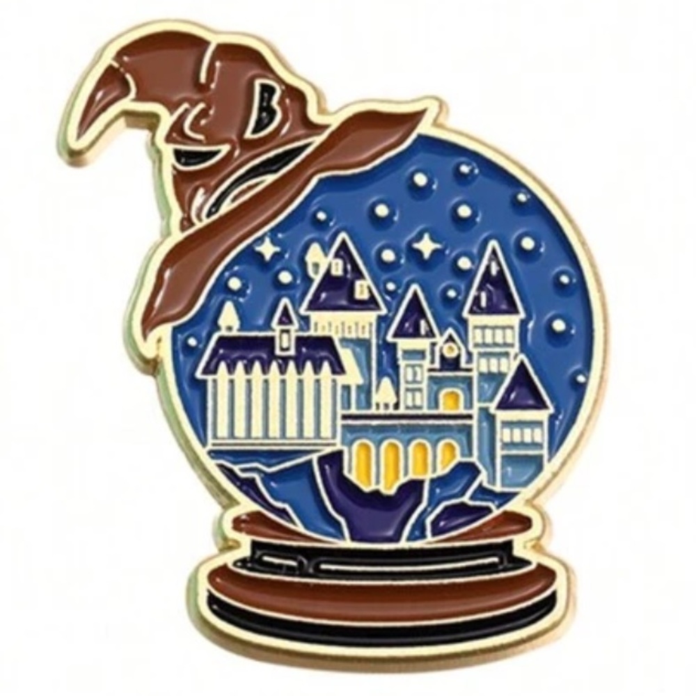 Harry Potter Snow Globe Pin